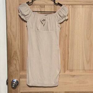 SHEIN Light Tan Teens 10 - 11 Y Mini Dress